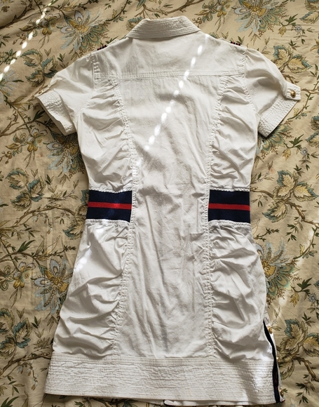 White Coogi Short Dress - Picture 2 of 7